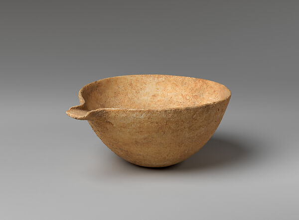Marble spouted bowl, Marble, Cycladic