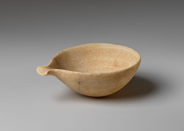 Marble spouted bowl, Marble, Cycladic