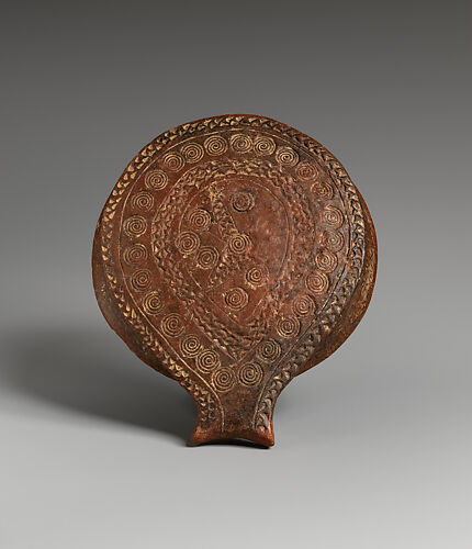 Terracotta frying pan