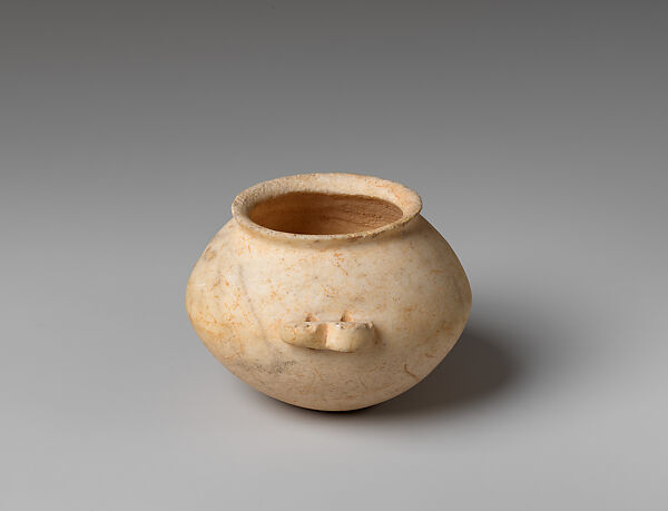 Marble pyxis (box), Marble, Cycladic