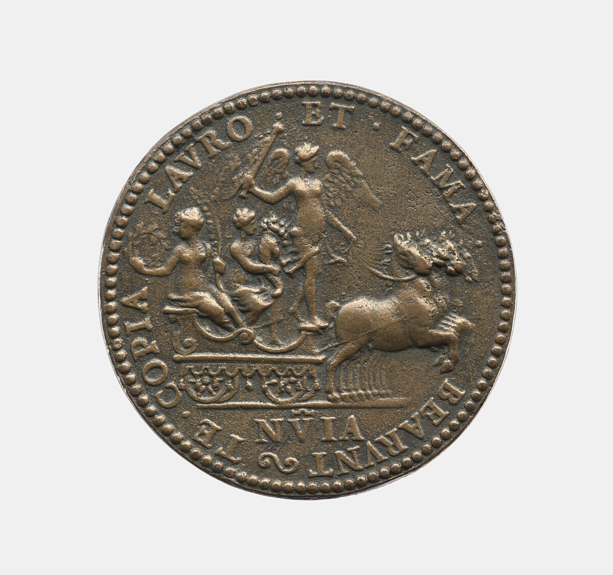 Henry II 1519-59, King of France 1547-59, Etienne Delaune (French, Orléans 1518/19–1583 Strasbourg), Bronze, French