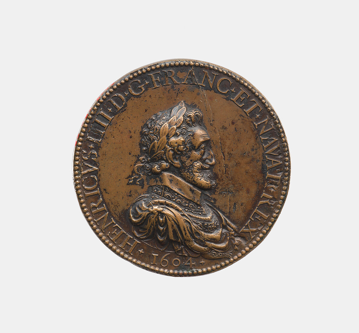 Henry IV 1553-1610, King of France 1589-1610, Guillaume Dupré (French, 1579–1640), Bronze, French, Paris 