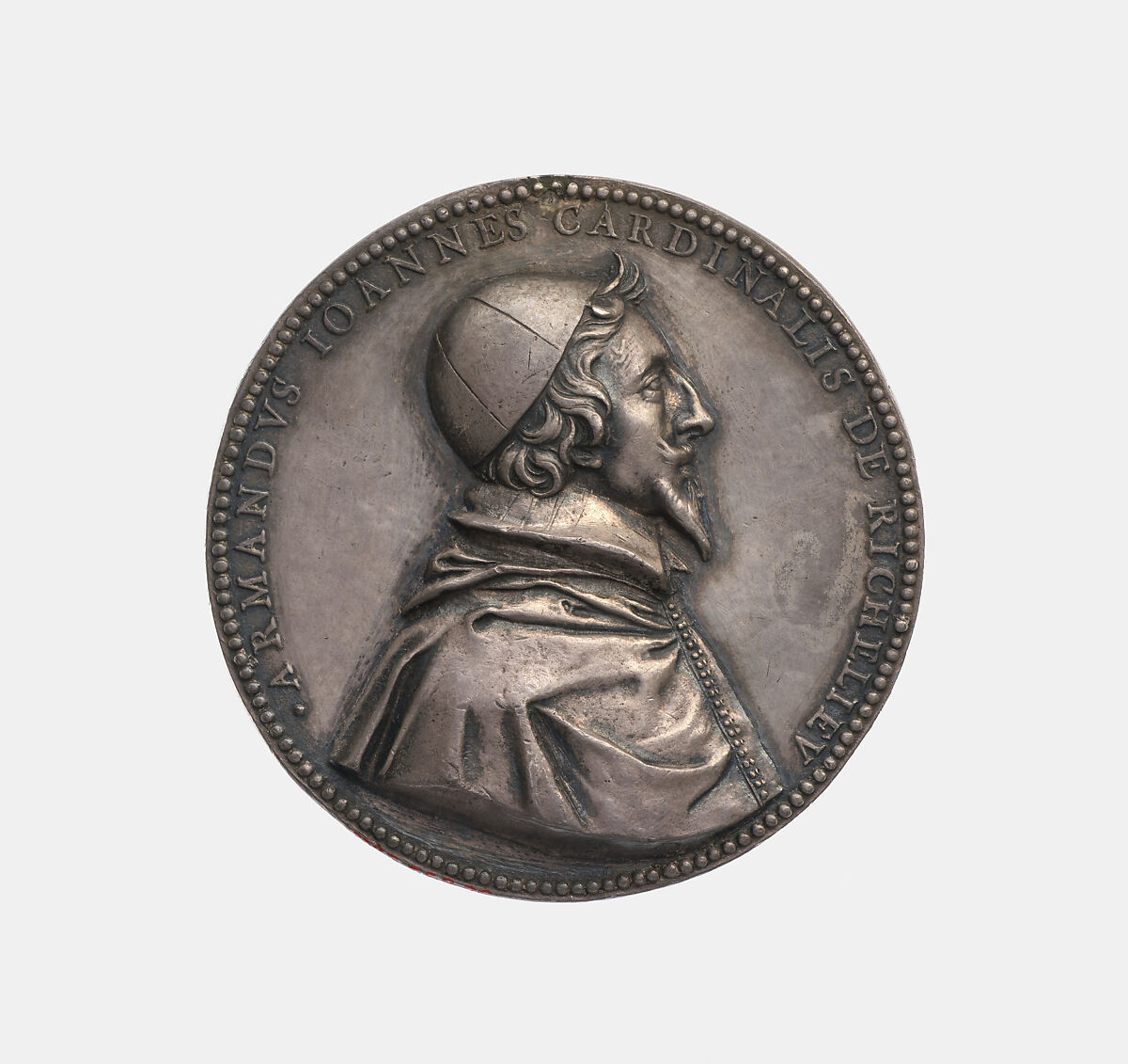 Armand Jean du Plessis 1585-1642, Cardinal de Richelieu 1622-42, Jean Varin (French, Liège baptized 1607–1672 Paris), Silver, French, Paris 