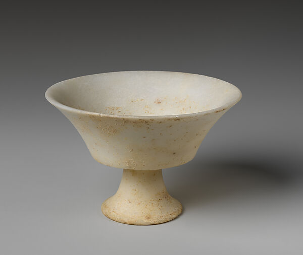 Marble footed cup, Marble, Cycladic 