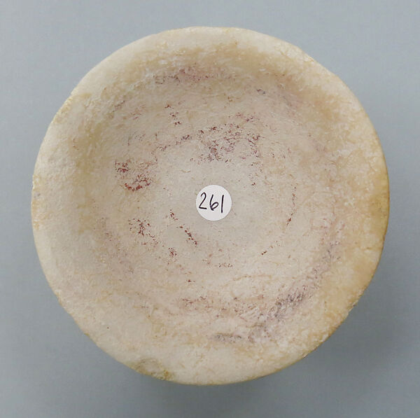 Marble footed cup, Marble, Cycladic