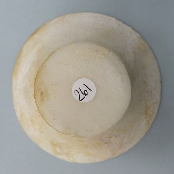 Marble footed cup, Marble, Cycladic