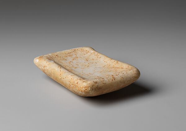 Marble palette, Marble, Cycladic