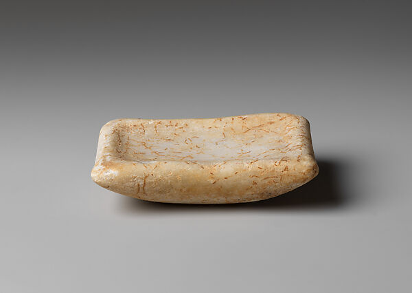 Marble palette, Marble, Cycladic