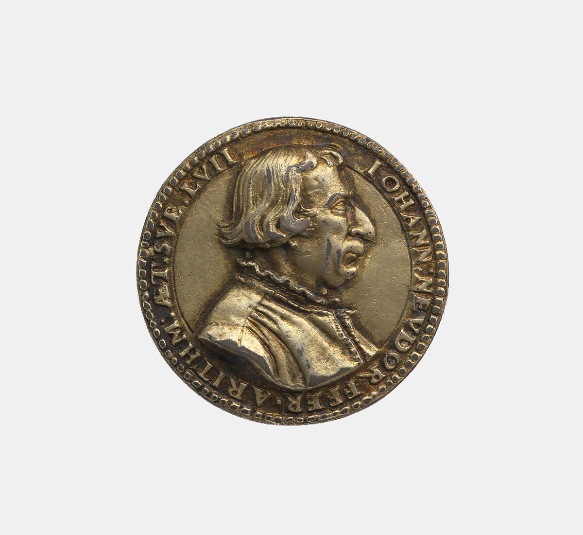 Johann Neudoerfer 1497-1563, "Schreib-und Rechenmeister" in Nürnberg, Joachim Deschler (German, active 1540–1569), Silver, old fire-gilding, Austrian, Vienna 