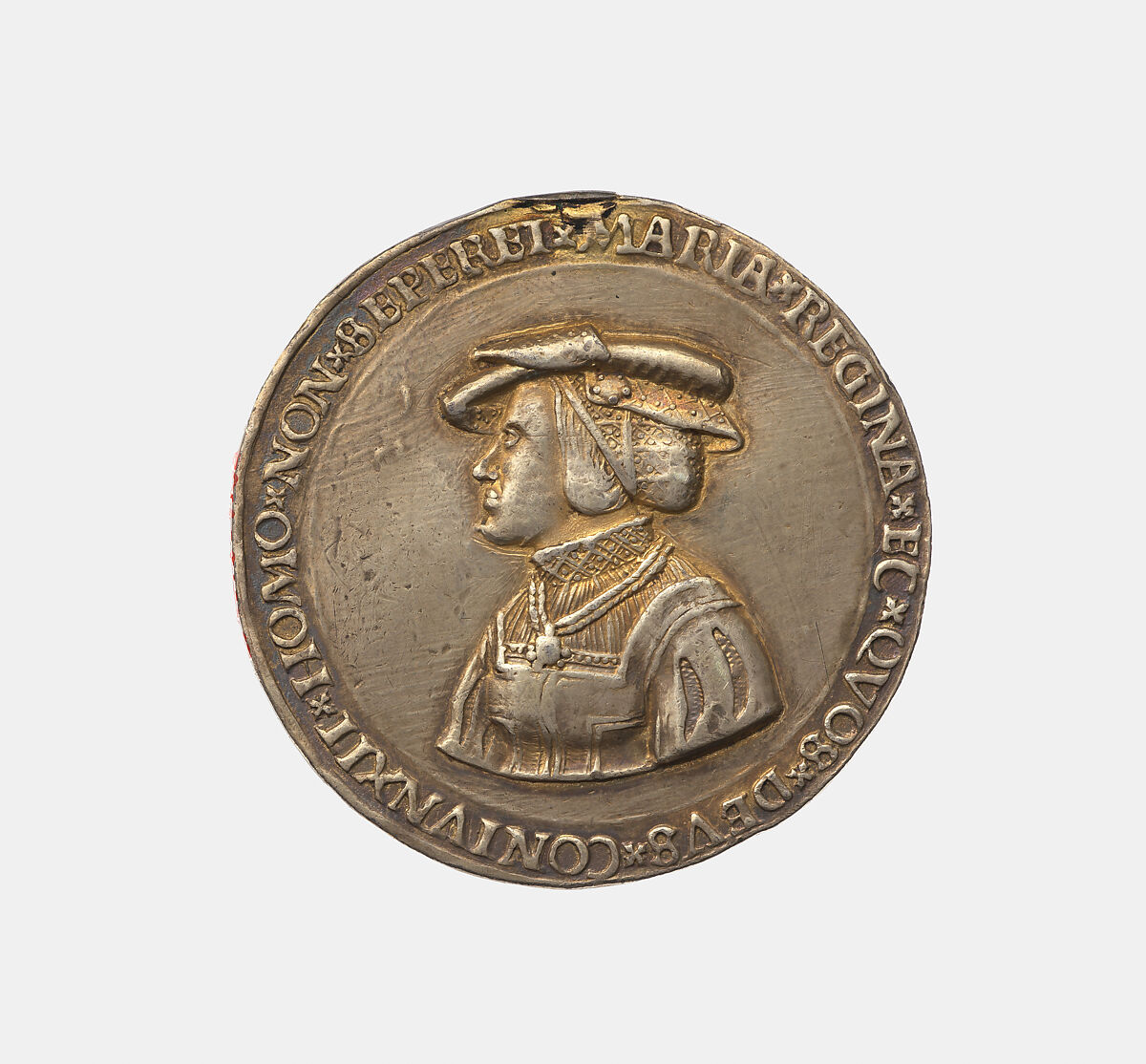 Louis II 1506-26, King of Hungary 1516-26, and his wife Maria (1505–1558), sister of Charles V, Michael Hohenauer (active 1530–ca. 1558), Silver, old fire-gilding, German or Austrian