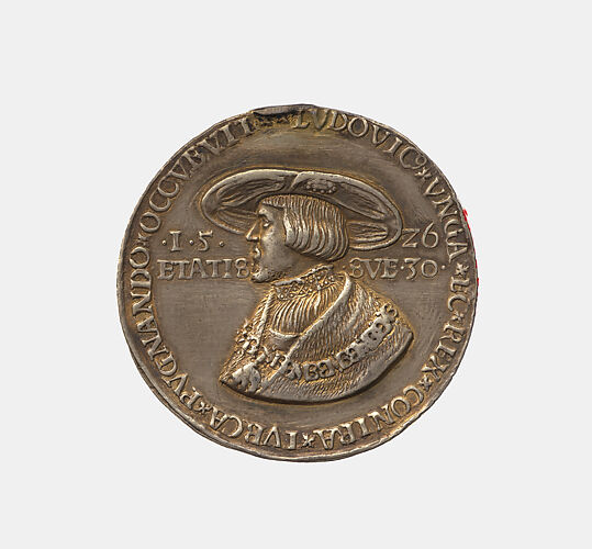 Louis II 1506-26, King of Hungary 1516-26, and his wife Maria (1505–1558), sister of Charles V