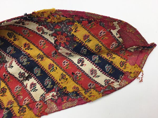 Jacket, Silk, metal wrapped thread; brocaded