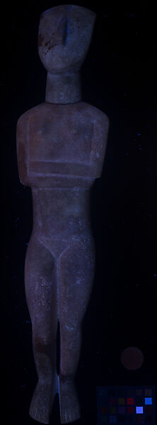 Marble female figure, Marble, Cycladic
