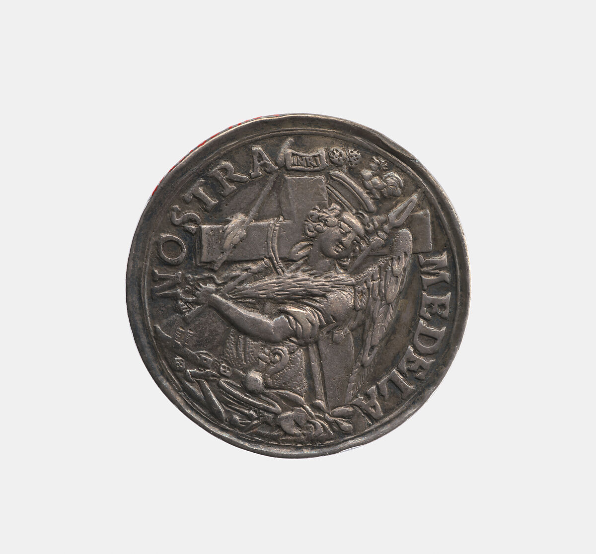 Christ Showing the Stigmata, School of Sebastian Dadler (German, Strasbourg 1586–1657 Hamburg), Silver, German