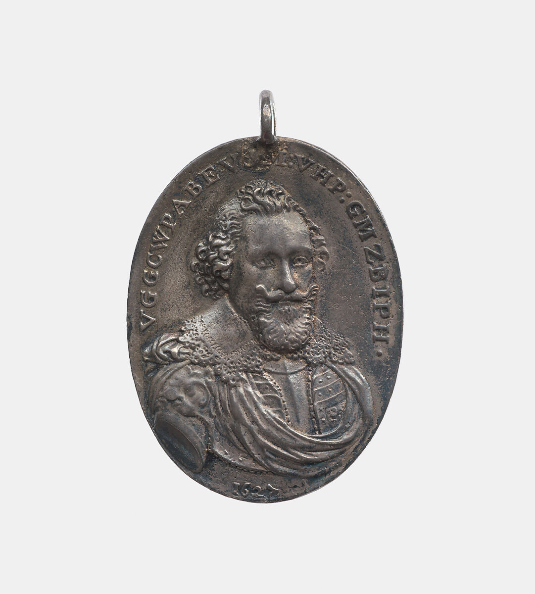 Christian William of Brandenburg 1587-1665, Archbishop of Magdeburg 1608-31, Bishop of Halberstadt, Johann Jakob Kornmann (called Cormano) (born Augsburg 1620, active Rome, died after 1672), Silver, Italian 