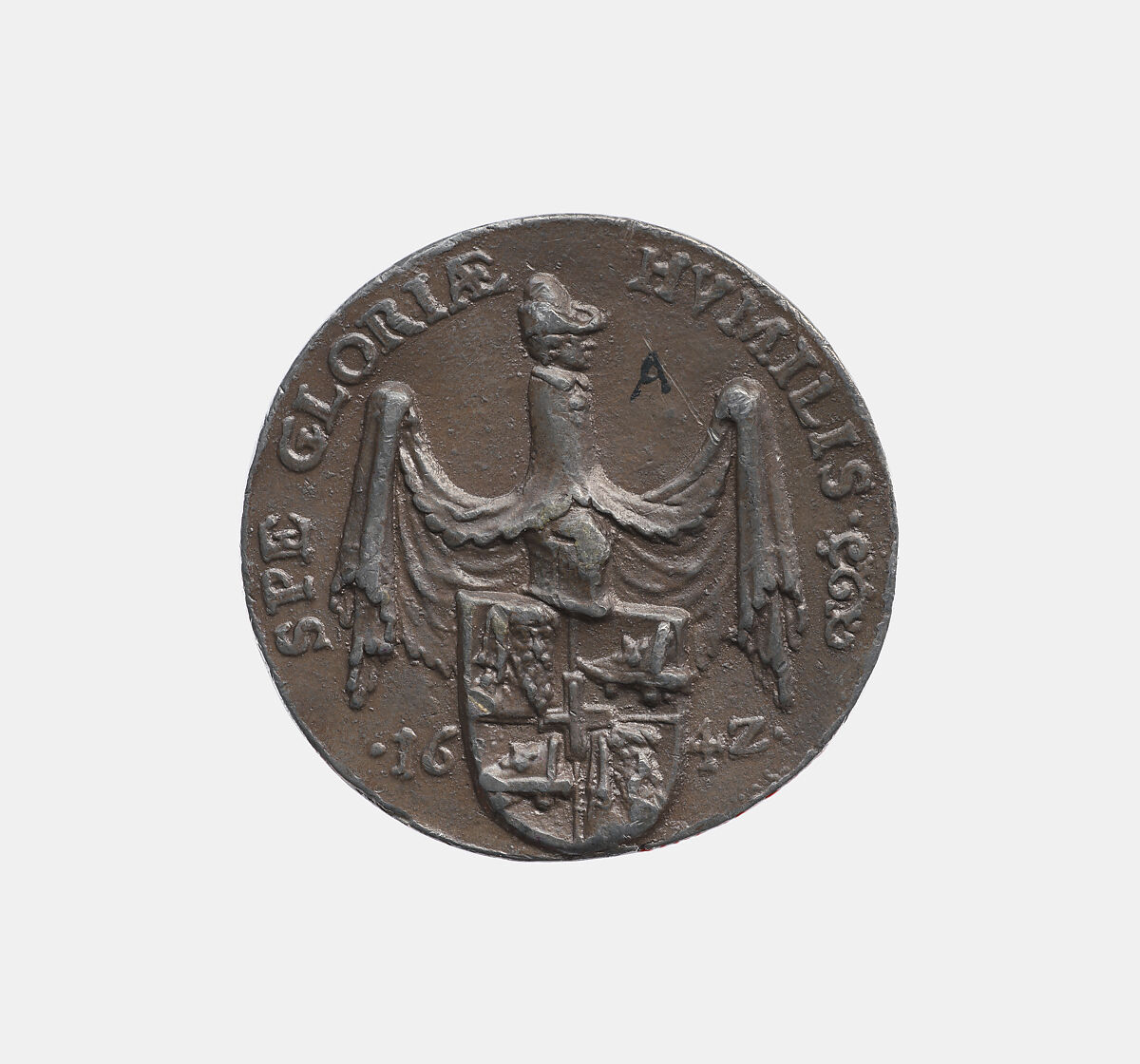 Sigmund Gabriel Holzschuher 1575-1642, Nürnberg Councilman 1606, Johann Bartholomaeus Braun (German, Nuremberg, ac. c. 1636–1666), Lead, German, Nuremberg