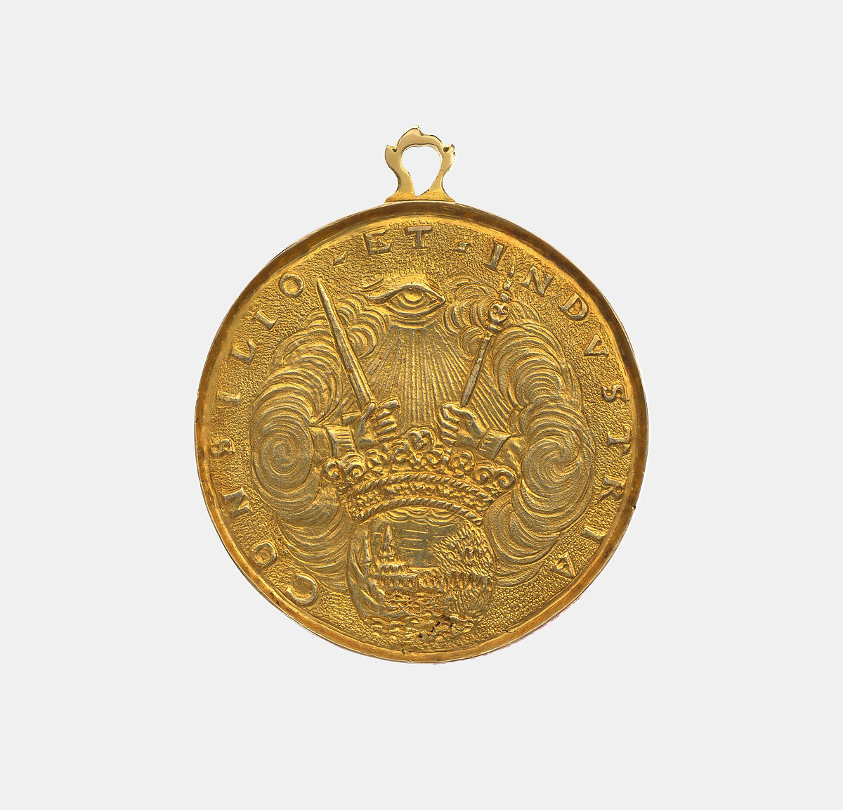 Leopold I of Hapsburg 1640-1705, Emperor 1658-1705, Unknown Austrian artist, Gold, Austrian