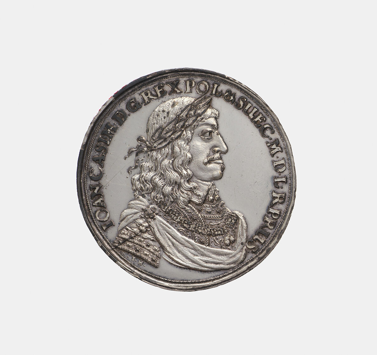 John Casimir, Johann Hoehn (German, Danzig, ca. 1637–1693), Silver, German 