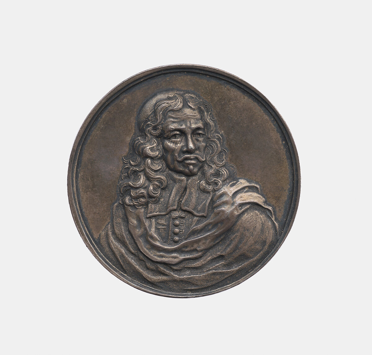 John Hevelius, Astronomer in Danzig 1611-87, Johann Hoehn (German, Danzig, ca. 1637–1693), Silver, German, Danzig 