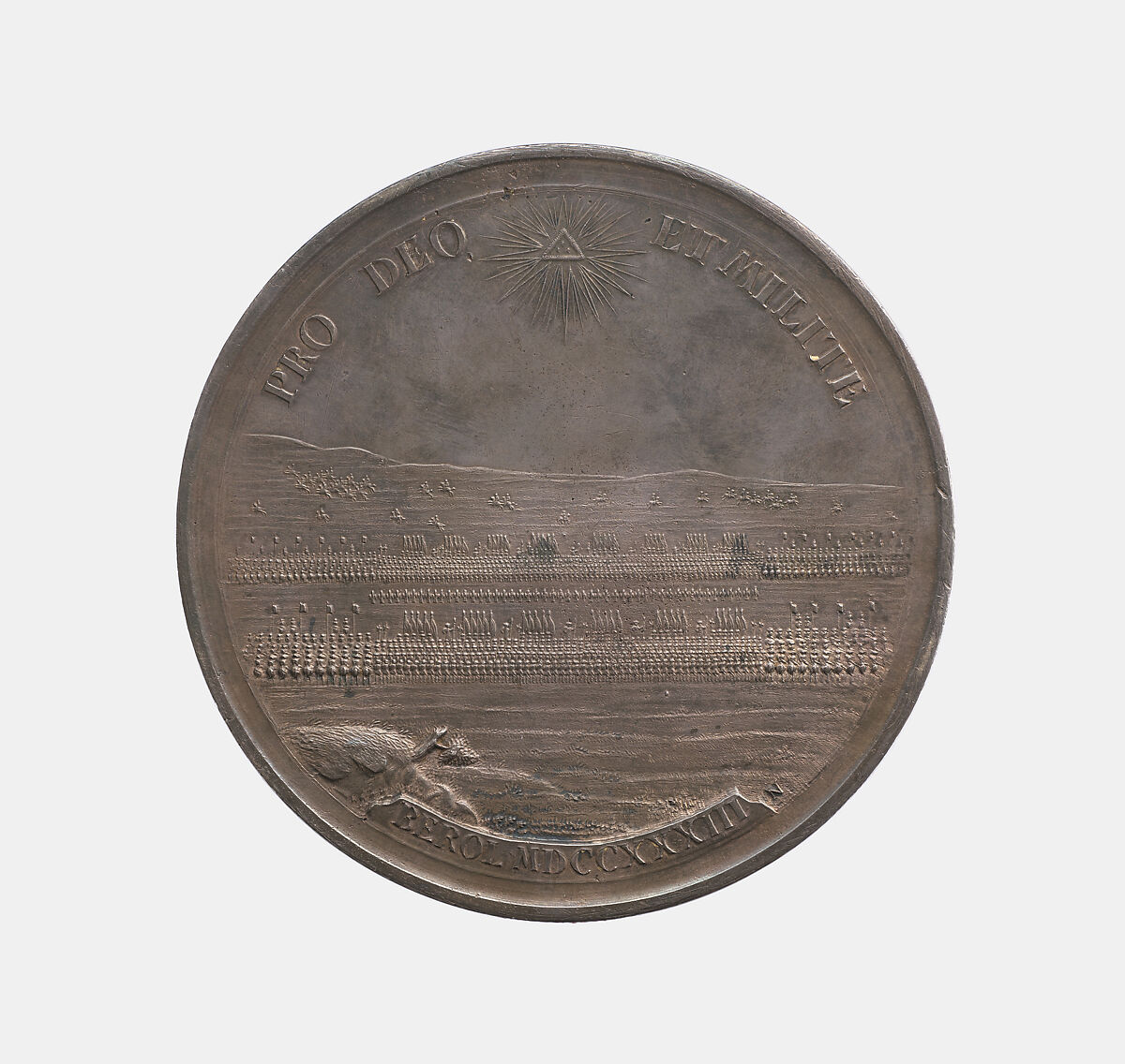 Frederick William I 1688-1740, Elector of Brandenburg, King of Prussia 1713-40, Peter Paul Werner (German, Nuremberg, 1689–1771), Silver, German, Nuremberg