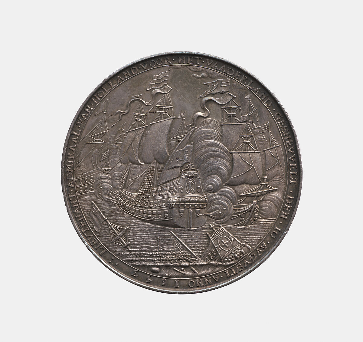 Admiral Martin Harpertszoon Tromp 1597-1653, Jurriaen I Pool (Dutch, Swidnica 1618–1699 Amsterdam), Silver, Dutch, Amsterdam