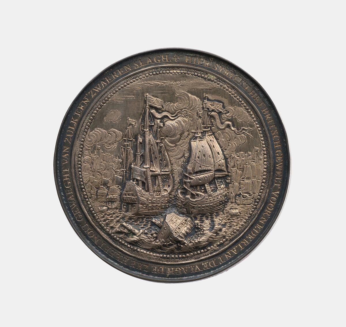 Admiral Cornelis Evertsen d. 1666, O. Wouter Muller (Dutch, Amsterdam, ac. 1653–1688), Silver, Dutch, Amsterdam
