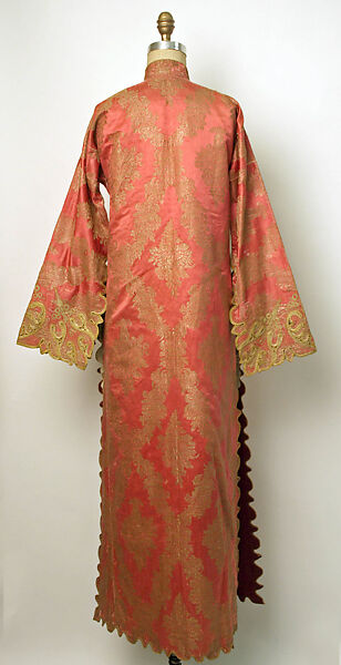 Entari, Silk, metal wrapped thread; brocaded