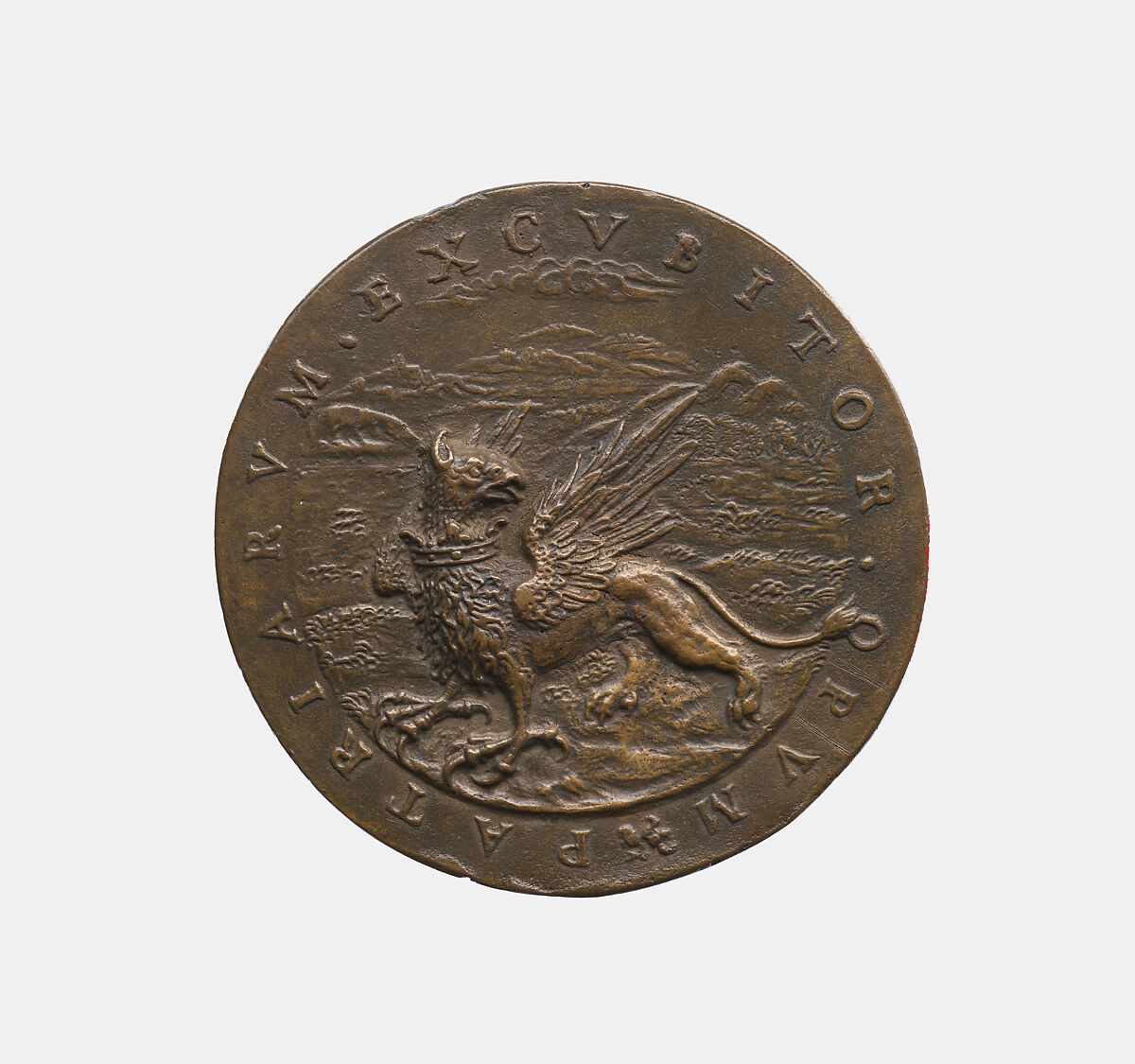 Sir Richard Shelley ca. 1513-ca. 1589 Prior of the English Nation of the Knights of Malta, Bernard Rantwic (German), Bronze, British, London