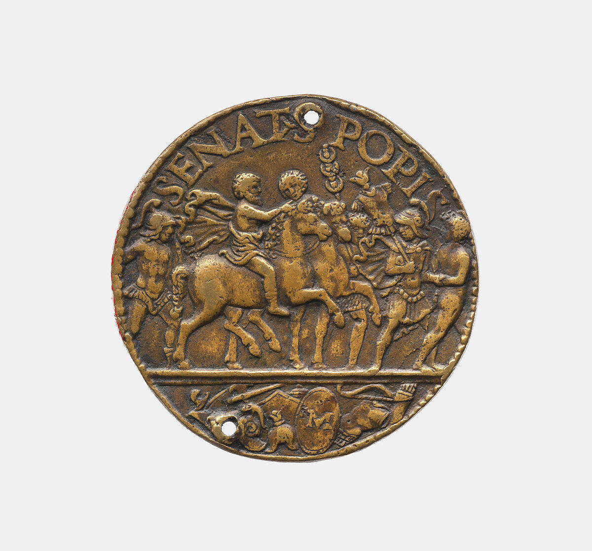 Roman Empress Faustina c. 125-176, Moderno (Galeazzo Mondella) (Italian, Verona 1467–1528 Verona), Bronze, Italian