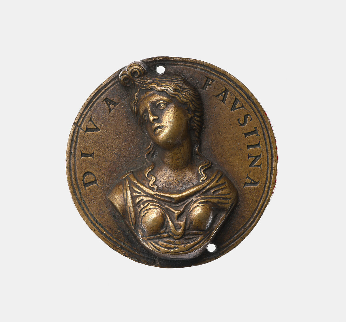 Roman Empress Faustina c. 125-176, Moderno (Galeazzo Mondella) (Italian, Verona 1467–1528 Verona), Bronze, Italian 