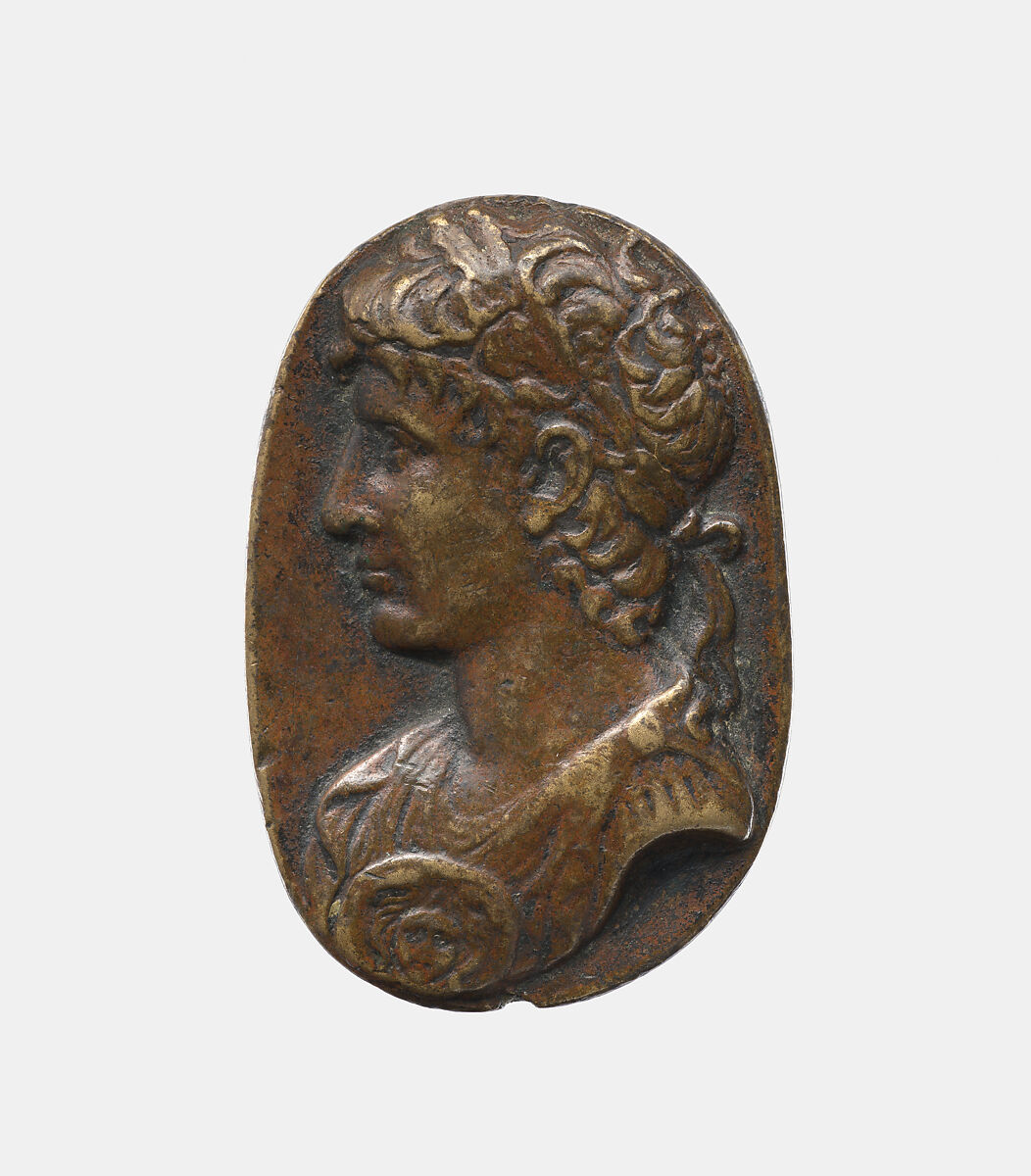 Emperor Augustus 31 B.C.-A.D. 14, Unknown Florentine artist, Bronze, Italian, Florence 