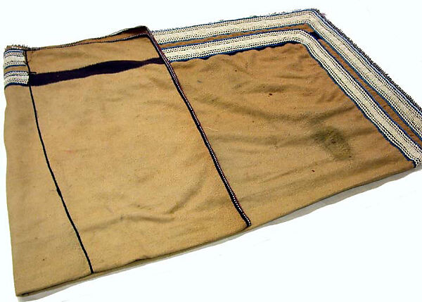 Woman's Ensemble: Cloak and Skirt, Wool, glass, South Africa