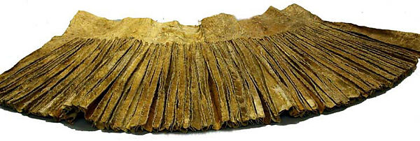 Garment: Skirt, Leather, African