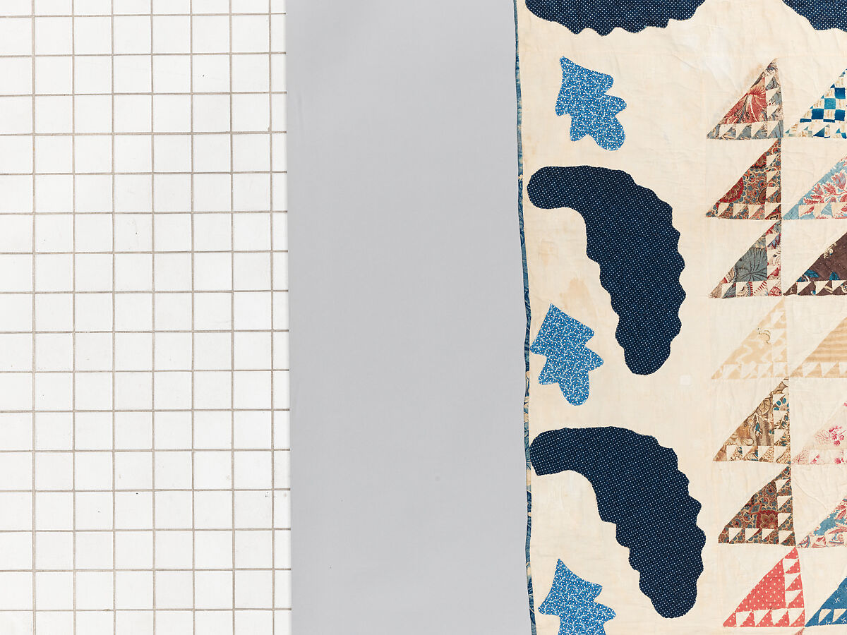 Quilt, pieced, Cotton, American