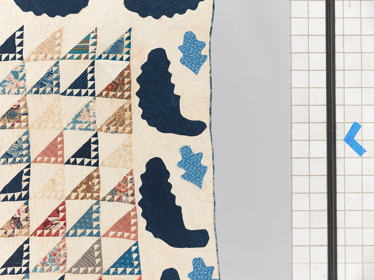 Quilt, pieced, Cotton, American