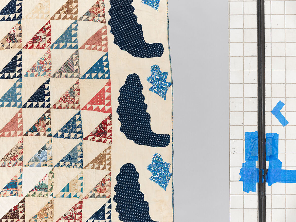 Quilt, pieced, Cotton, American