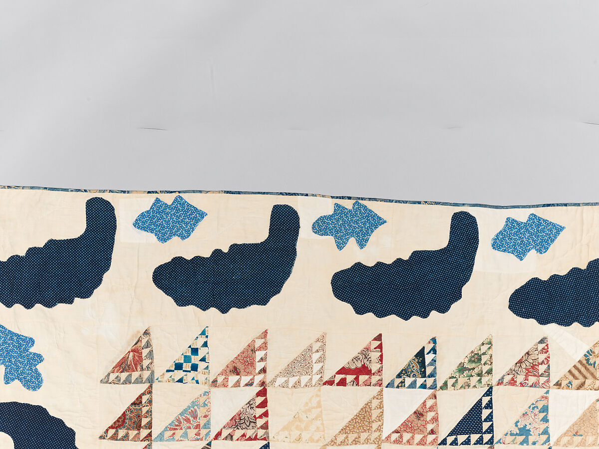 Quilt, pieced, Cotton, American