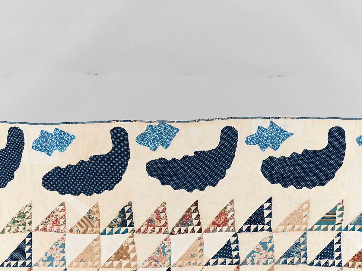 Quilt, pieced, Cotton, American