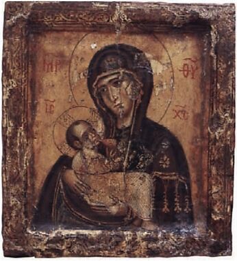 Icon with the Virgin Galaktotrophousa