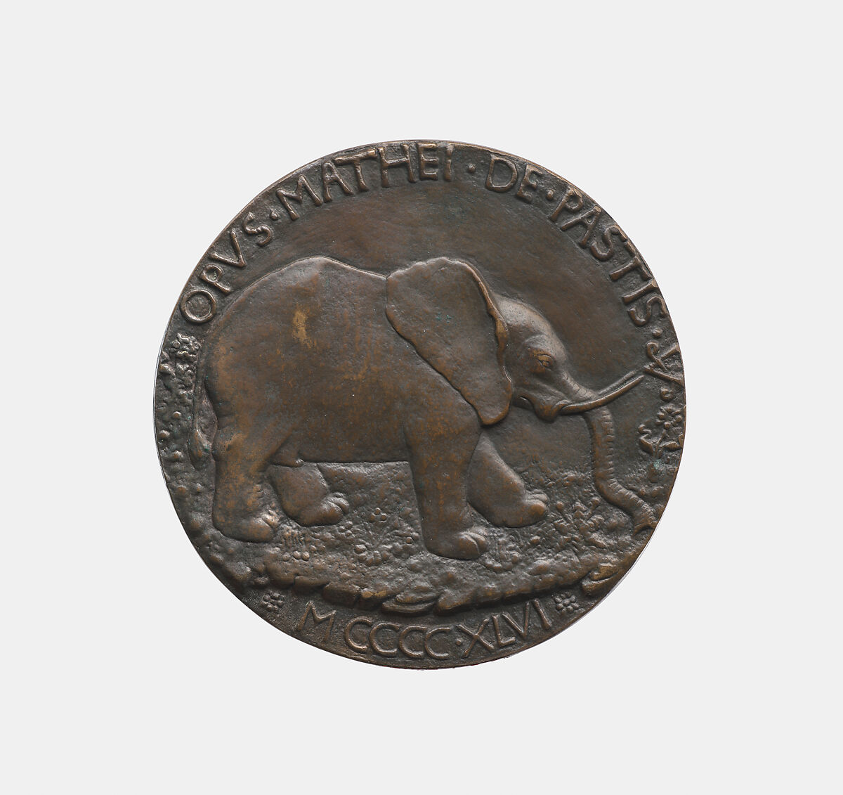 Isotta degli Atti (1432/3–1474), Matteo de' Pasti (Italian, Verona ca. 1420–after 1467 Rimini), Bronze, Italian, Rimini