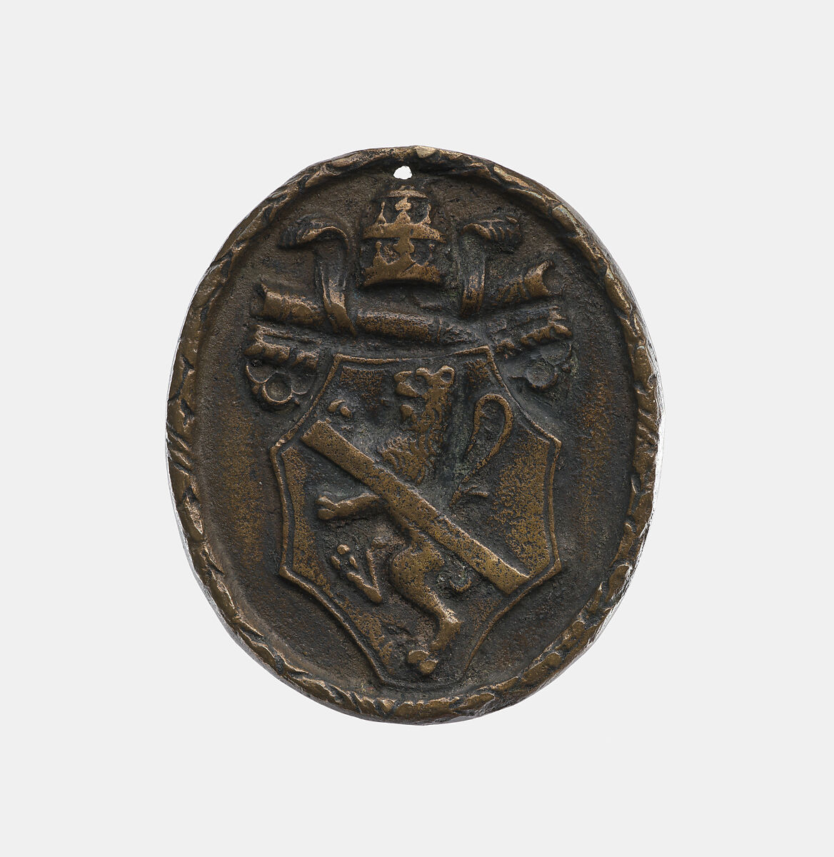 Pope Paul II, Cristoforo di Geremia (Italian, Mantua, active 1456–76), Bronze, Italian, Mantua