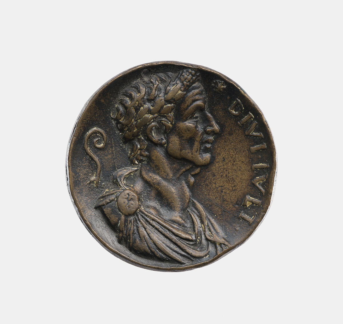 Julius Caesar, Unknown Italian artist, Bronze, Italian 