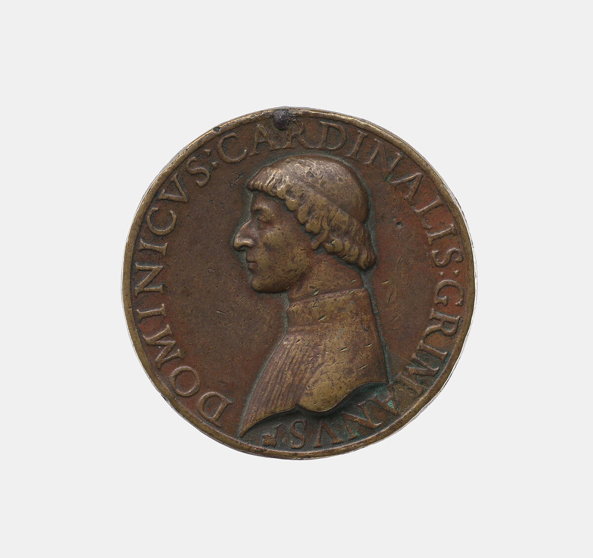 Domenico Grimani (1461–1523), Unknown Roman artist, Bronze, Italian, Rome 