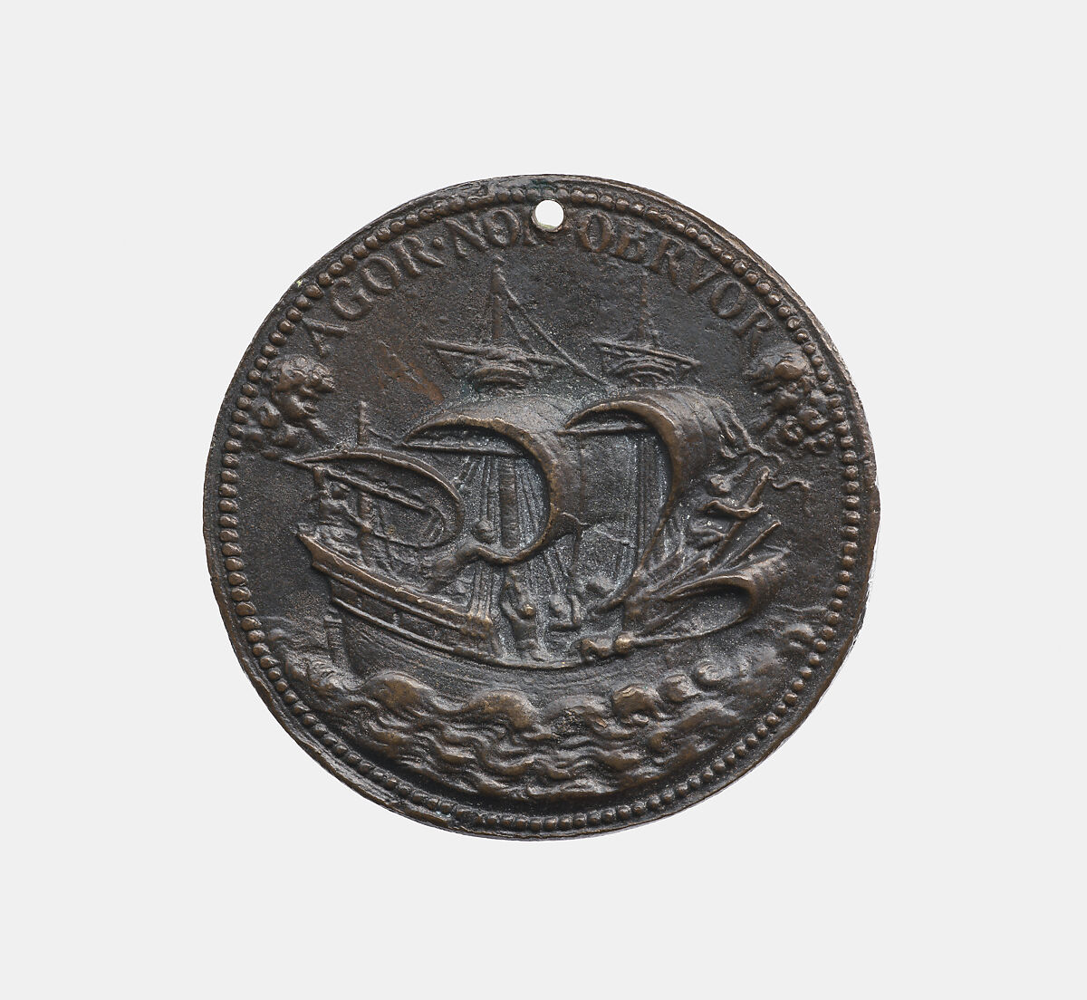 Cardinal Giacomo Savelli (1523–1587), Possibly Jacopo Nizolla da Trezzo (Italian, Milan 1515/19–1589 Madrid)  , or his school, Copper alloy, Italian, Milan