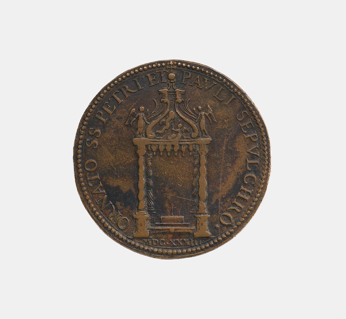 Urban VIII (r.1623–44), Gasparo Mola (Italian, Coldre ca. 1580–1640 Rome), Bronze, Italian, Rome