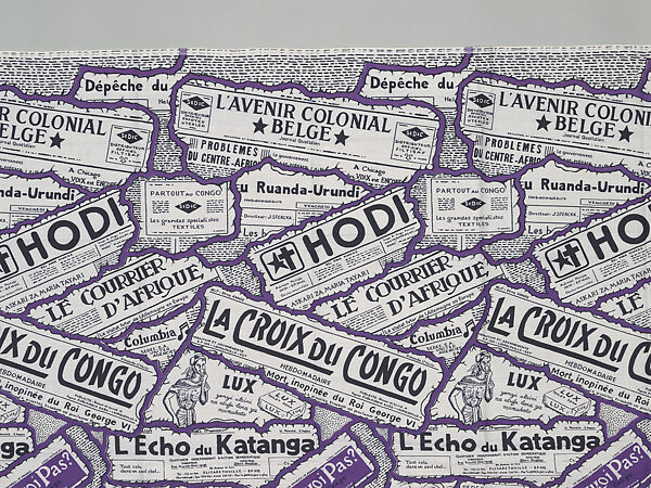 Kitenge (Fabric Yardage), Cotton, Democratic Republic of the Congo