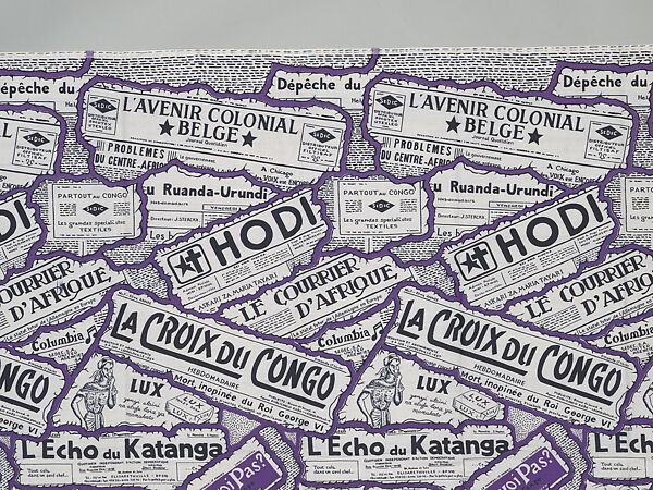 Kitenge (Fabric Yardage), Cotton, Democratic Republic of the Congo