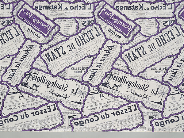 Kitenge (Fabric Yardage), Cotton, Democratic Republic of the Congo