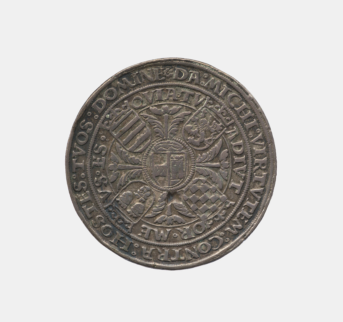 One and one-half thaler (schanstück?) of Ferdinand I (1503-1564) as King of Hungary, Croatia and Bohemia, Hieronymus Magdeburger (German, act. 1507–1540), Silver, German