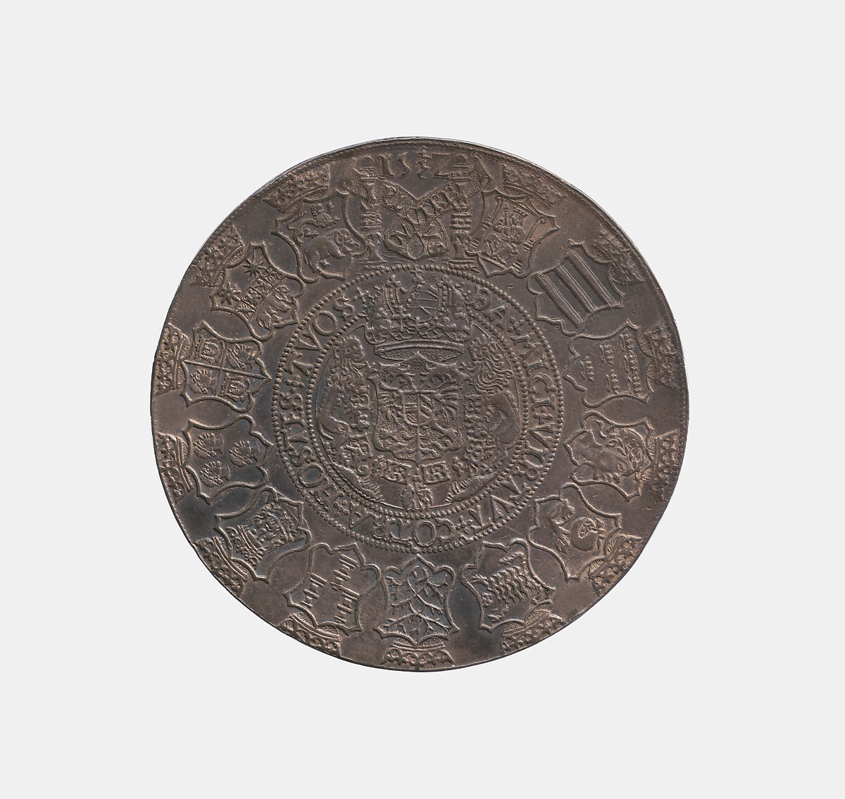 Charles V, Holy Roman Emperor (1 1/2 Schautaler), Unknown Austrian artist, Silver, Austrian, Hall